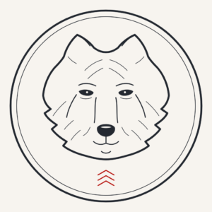 The Leader sport profile crest - engraved emblem