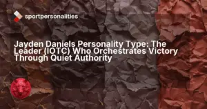 Jayden Daniels Personality Type: The Leader (IOTC) Who Orchestrates Victory Through Quiet Authority