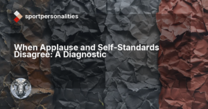 When Applause and Self-Standards Disagree: A Diagnostic